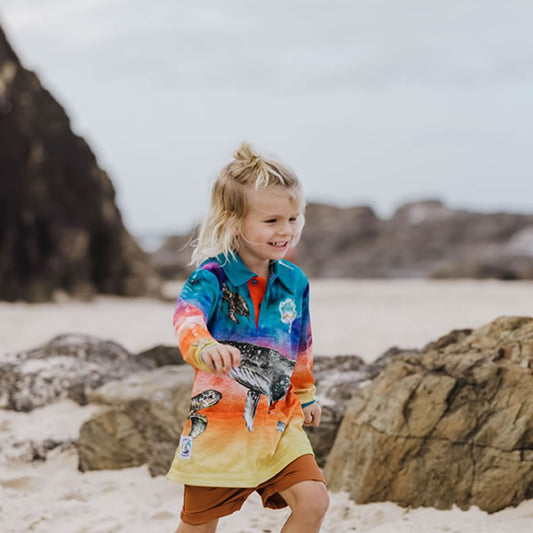 Long Sleeve Conservation Shirt Kids – Sunset