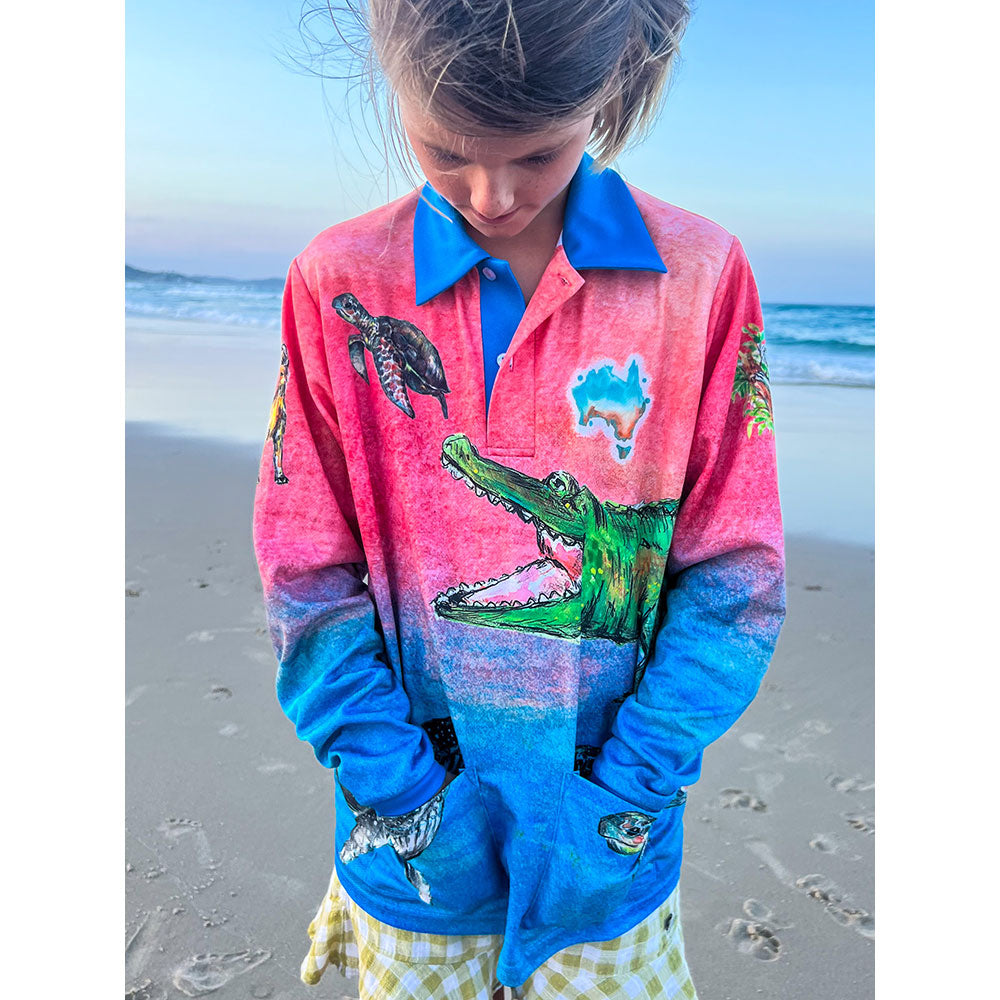 Long Sleeve Conservation Shirt Kids – Kimberley